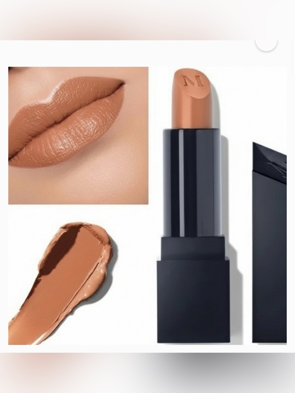 Morphe Boo Matte (Carmel Nude Mat Brown) Lipstick NEW